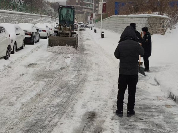 新兴街道 机械冲锋清障路 协同作战保畅通5.jpg